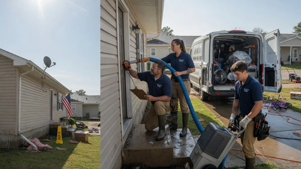 Ceiling Water Damage Restoration in Coleharbor, ND near me