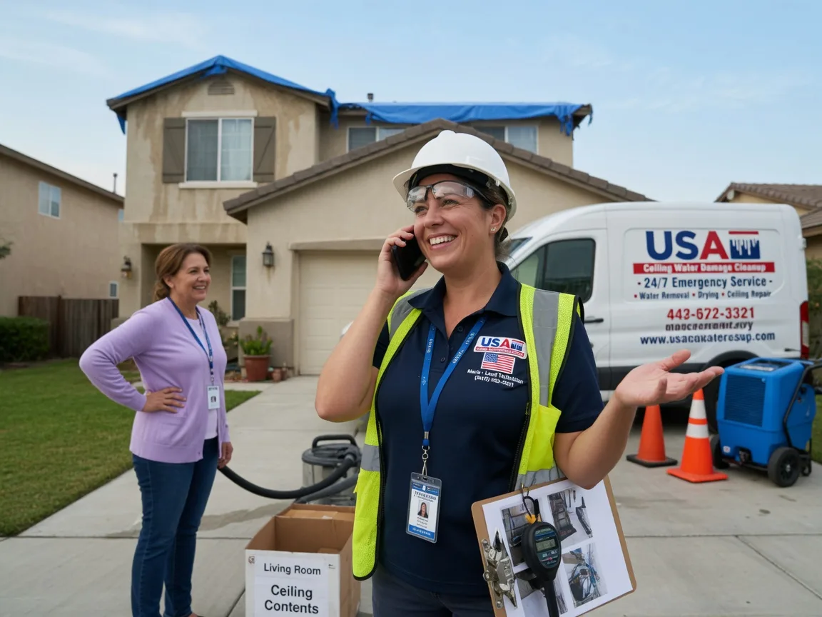 Ceiling Water Damage Restoration Coleharbor, ND FAQs
